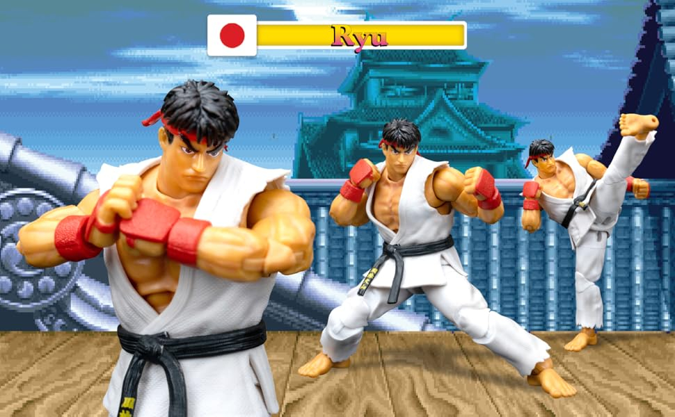Street Fighter Ryu 6" Action Figure