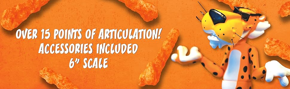 Cheetos 6" Chester Cheetah Action Figure