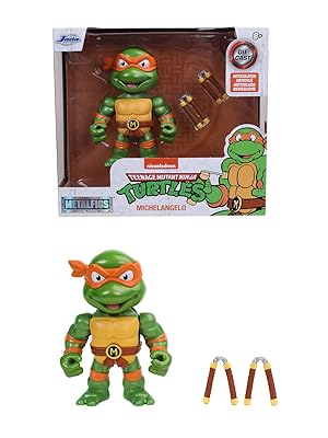 Metalfigs TMNT 4" Michelangelo Die-Cast Figure