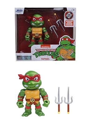 Metalfigs TMNT 4" Raphael Die-Cast Figure
