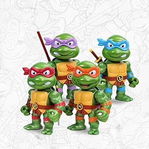 Metalfigs TMNT 4" Michelangelo Die-Cast Figure