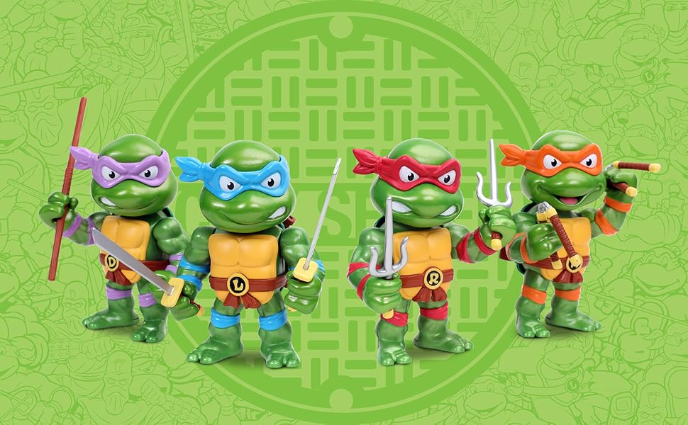 Metalfigs TMNT 4" Die-Cast Figure