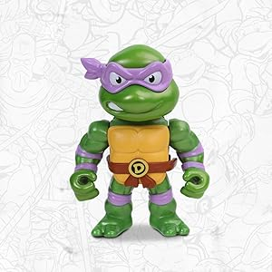 Metalfigs TMNT 4" Donatello Die-Cast Figure