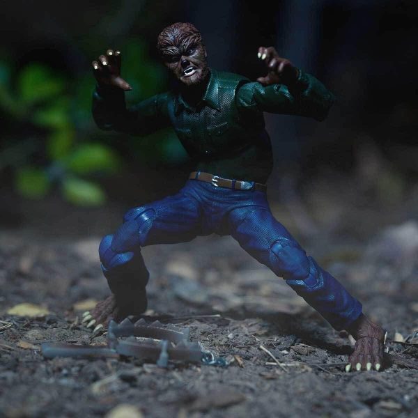 Jada Toys Universal Monsters 6" The Wolfman Action Figure, Toys for Kids and Adults - Image 2