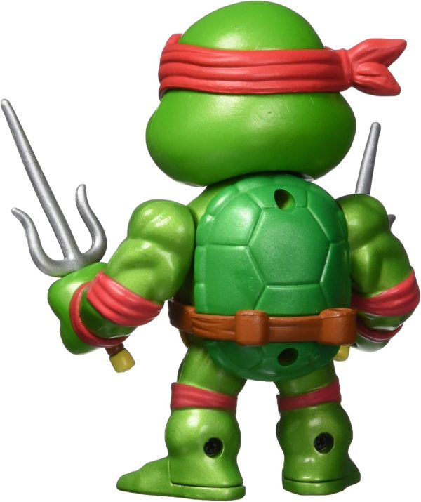 Jada Toys "Teenage Mutant Ninja Turtles 4"" Raphael Die-cast Figure, Toys for Kids and Adults, red - Image 2