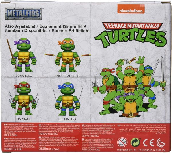 Jada Toys "Teenage Mutant Ninja Turtles 4"" Raphael Die-cast Figure, Toys for Kids and Adults, red - Image 4