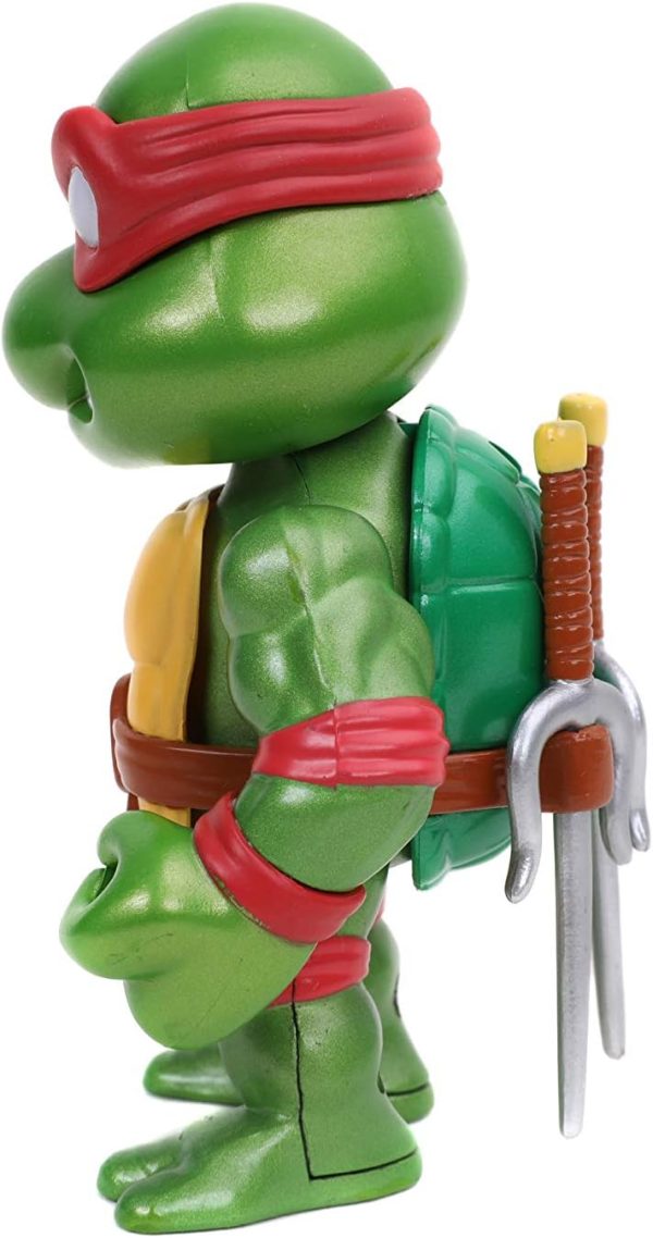 Jada Toys "Teenage Mutant Ninja Turtles 4"" Raphael Die-cast Figure, Toys for Kids and Adults, red - Image 6