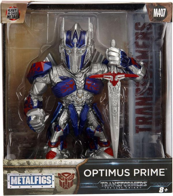 Jada Toys "Transformers G1 Optimus Prime Light-Up 4"" Die-cast Metal Collectible Figure, Toys for Kids and Adults - Image 10