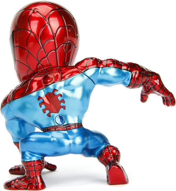 Metals Marvel Classic Spiderman Diecast Collectible Toy Figure, 4" - Image 4