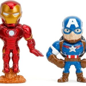 Marvel Avengers 2.5" 4-Pack Die-Cast Collectible Figures, Toys for Kids and Adults